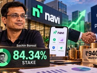 Sachin Bansal Retains 84.34% Stake in Navi After ₹940 Crore Prosus Investment