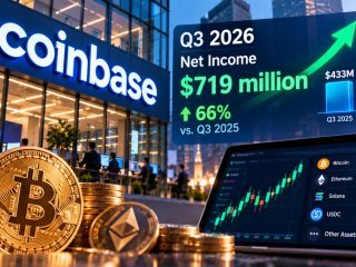 Coinbase Q3 2026 Net Income Rises 66% to $719 Million, but Crypto Gains Drive Profit