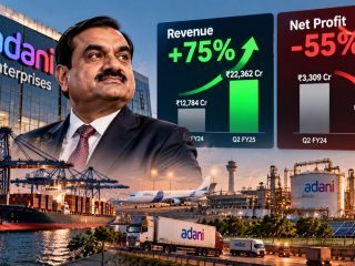 Adani Enterprises Q2 Results: Net Profit Falls 55% to ₹1,492 Crore as Revenue Jumps 75%