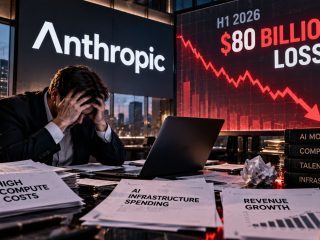 Anthropic Reports $80.7 Billion Net Loss in First Half of 2026