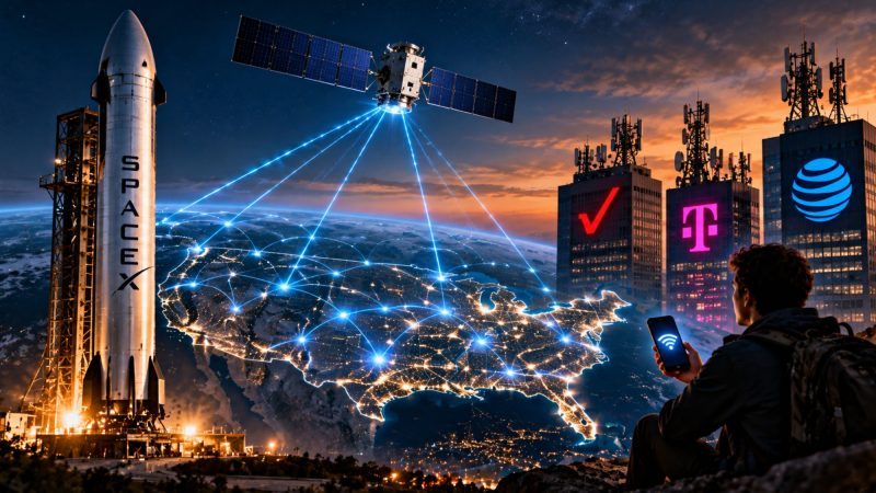 SpaceX Plans to Challenge Verizon, T-Mobile and AT&T With a New U.S. Mobile Network