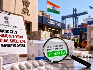 Centre Mandates Minimum 1-Year Residual Shelf Life for Imported Drugs in India