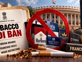 India Weighs Wider Tobacco FDI Ban, May Bar Foreign Brand and Franchise Deals