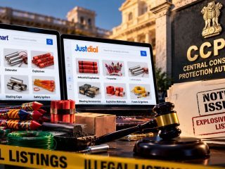 IndiaMART, Justdial Face CCPA Action Over Explosives Listings