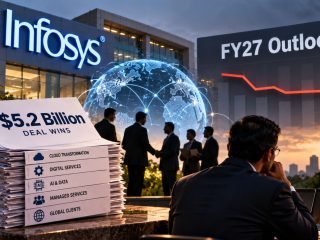 Infosys’ $5.2 Billion Deal Wins Fail to Lift FY27 Outlook