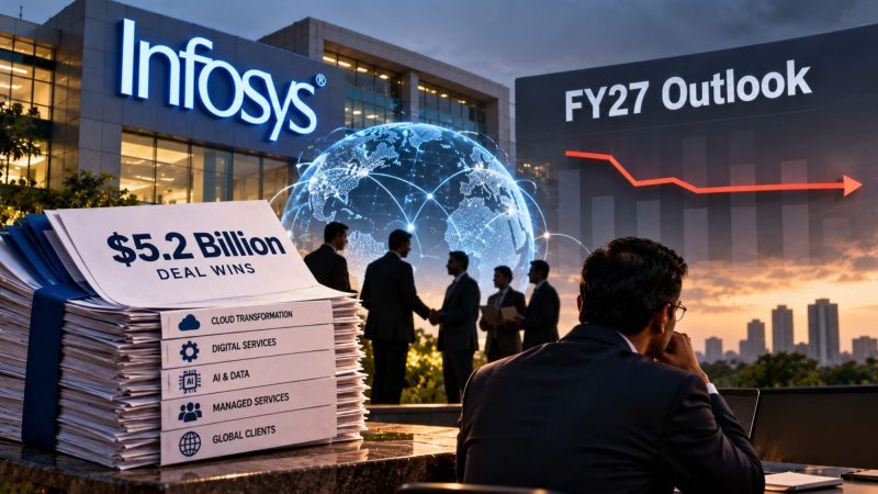 Infosys’ $5.2 Billion Deal Wins Fail to Lift FY27 Outlook