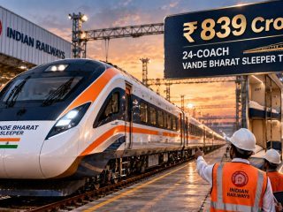 Indian Railways Awards ₹839 Crore Deal for 24-Coach Vande Bharat Sleeper Trains