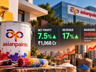 Asian Paints Q2 FY27 Results: Net Profit Rises 7.5% to ₹1,068 Crore as Revenue Jumps 17%, Margins Shrink