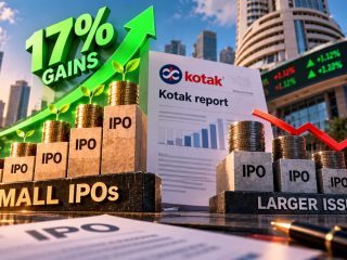 Small IPOs Deliver 17% Gains in 2026, Beat Larger Issues: Kotak Report