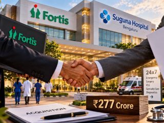 Fortis Healthcare Acquires Bengaluru’s Suguna Hospital for ₹277 Crore