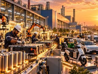 UP Gets ₹700-Crore Battery Plant Amid Push for Electric Vehicle Manufacturing