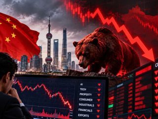 China Stocks Near Bear Market as AI Trade Weakens and Stimulus Hopes Fade