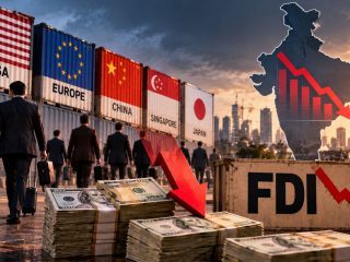 Gross FDI Inflows to India Fall to $11 Billion in August as Net Investment Slows