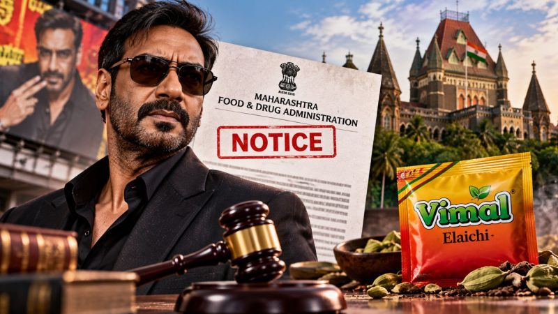 Ajay Devgn Challenges Maharashtra FDA Notice Over Vimal Elaichi Ads in Bombay High Court