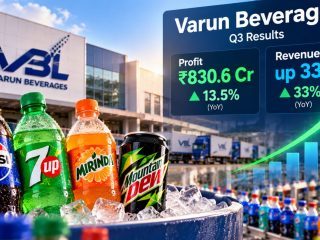Varun Beverages Q3 Results: Profit Rises 13.5% to ₹830.6 Crore, Revenue Jumps 33%