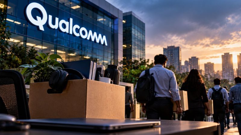 Qualcomm May Cut 600–1,200 Jobs in India Amid Global Restructuring