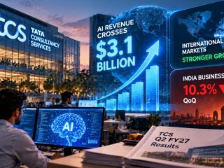 TCS Q2 FY27: Annualized AI Revenue Crosses $3.1 Billion as India Business Falls 10.3% QoQ