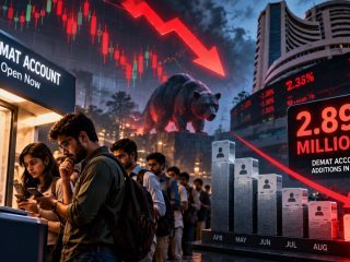 September Demat Account Additions Fall to 2.89 Million