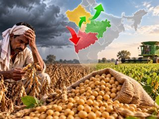 India’s Soybean Output May Fall 2.1% as Madhya Pradesh and Rajasthan Offset Maharashtra Losses