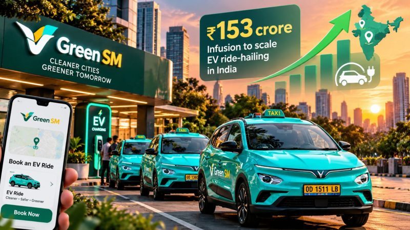 Green SM Parent Infuses ₹153 Crore in India Unit to Scale EV Ride-Hailing