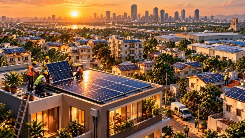 Tata Power Rooftop Solar Installations Rise 33% in Q2