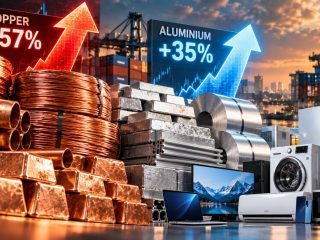 Copper Prices Jump 57%, Aluminium 35%: What It Means for Consumer Durables and Electronics