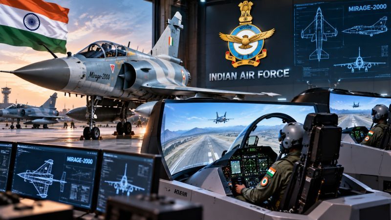 Indian Air Force Inks ₹135-Crore Deal with Domestic Tech Firm for Mirage-2000 Simulators