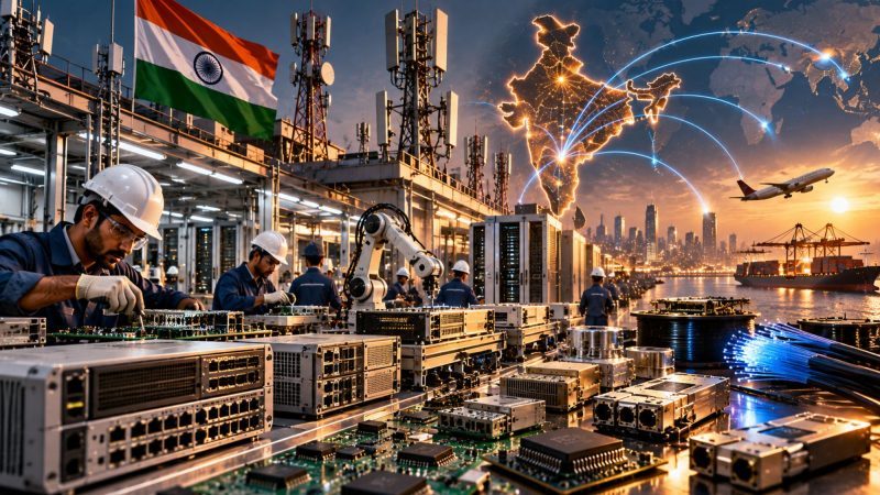 India Plans ₹7,000 Crore Telecom Manufacturing Scheme