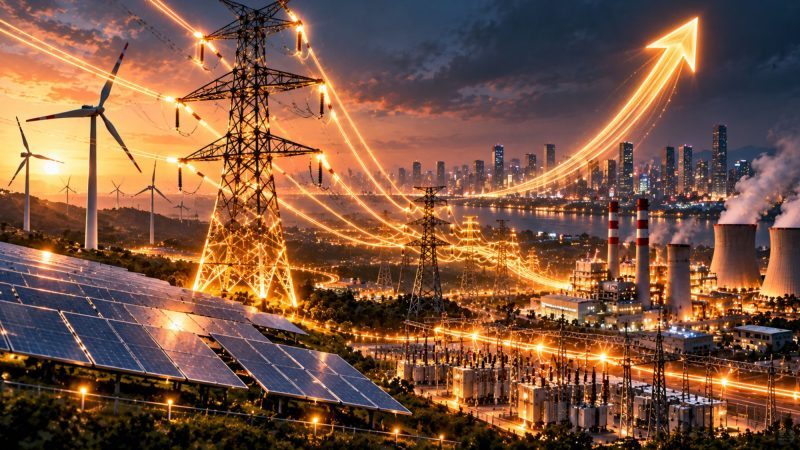 India Power Generation Rises 11% in Q2 FY27 as Peak Demand Hits 270 GW