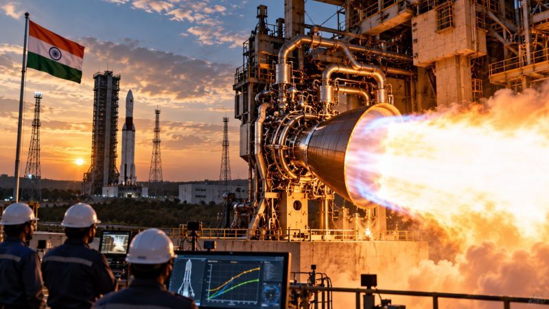 ISRO Successfully Tests Ignition of New Methane-Powered Rocket Engine