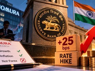 Nomura Expects 25 bps RBI Rate Hike in December as Inflation Risks Rise
