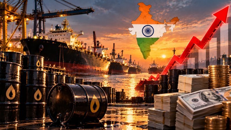 India’s Crude Oil Import Bill Rises 47% to $15.4 Billion in September