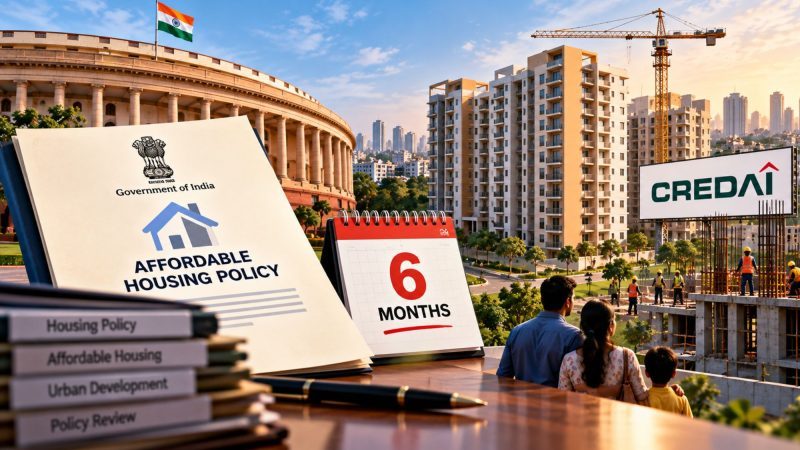 Govtto Revise Affordable Housing Policy in 6 Months: CREDAI