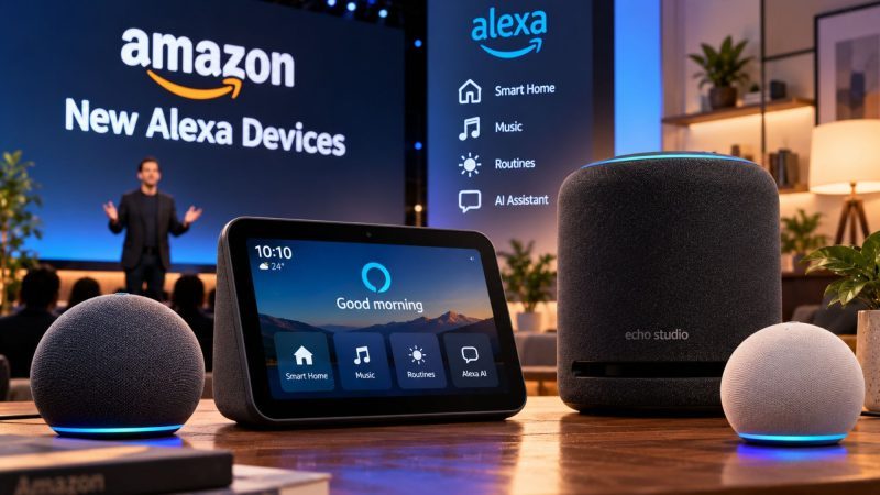 Amazon Unveils New Alexa Devices, Including Echo Dot Smart-Home Hub and Echo Studio With Camera