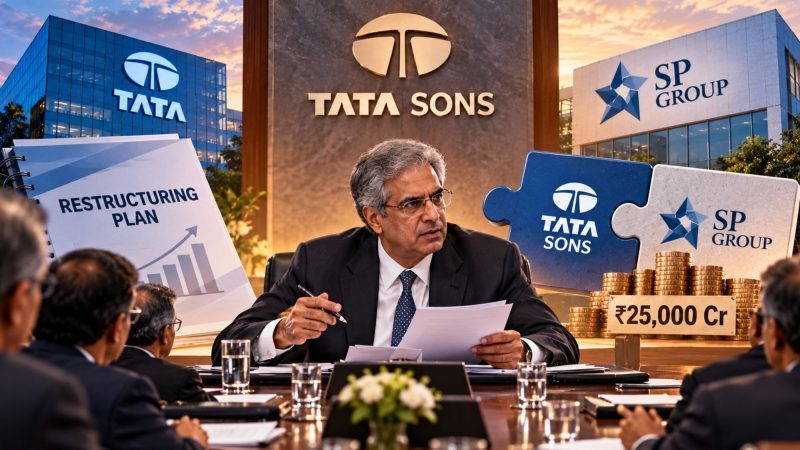 Noel Tata Seeks Tata Sons Board Vote on Restructuring Plan and ₹25,000 Crore SP Group Deal