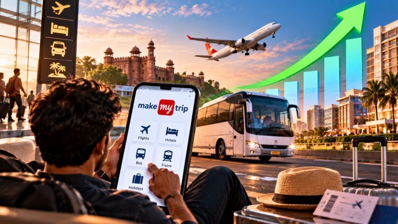 MakeMyTrip Swings to Profit in Q2 FY27 as Bus Ticketing Revenue Jumps 16% Despite Macro Headwinds