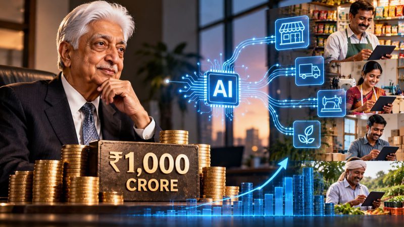 Azim Premji’s Latest AI Bet: ₹1,000 Crore for Vegafin to Transform Small-Business Lending