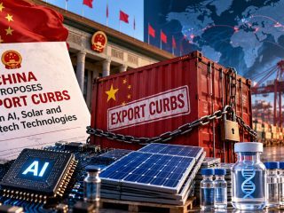 China Proposes Export Curbs on AI, Solar and Biotech Technologies