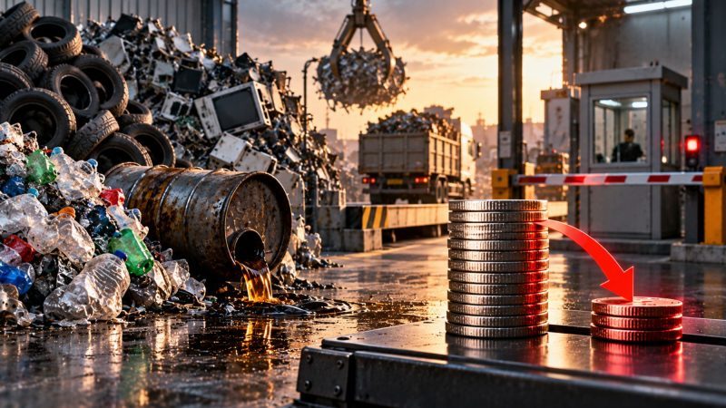 GST Council Plans 2% TDS on B2B Waste and Scrap Transactions