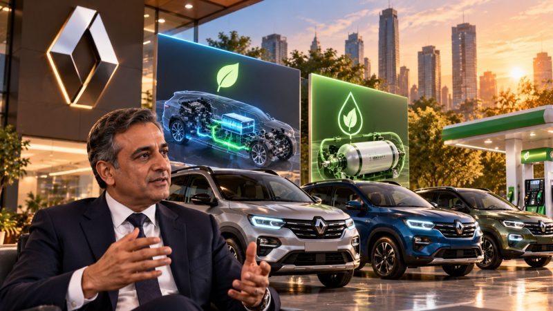 Renault India Bets on Hybrids and CNG for 50% of Sales Mix in 2–3 Years