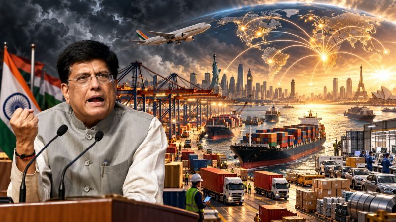 Piyush Goyal Says India on Track for $1 Trillion Exports in FY27