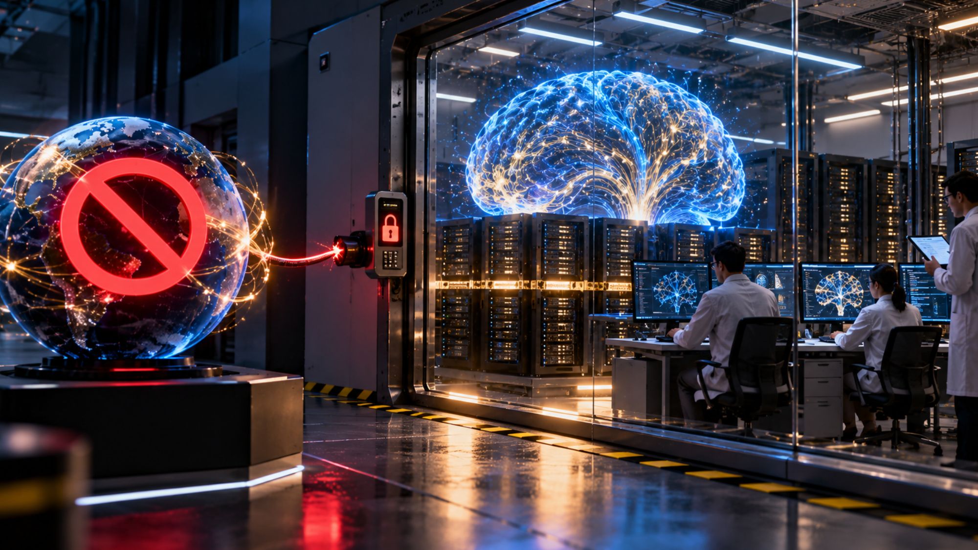 Frontier Menu OpenAI to Train Frontier Models Without Internet Access After Security ...