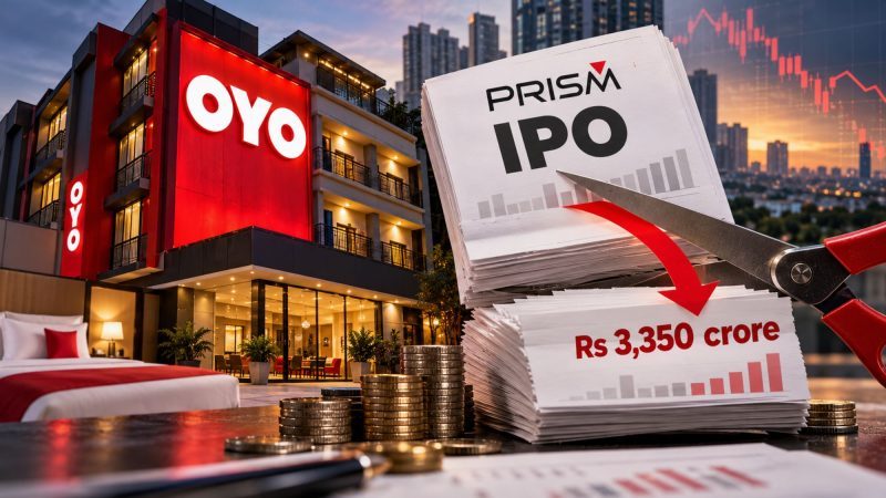 OYO Parent PRISM Cuts Planned IPO Fresh Issue to ₹3,350 Crore