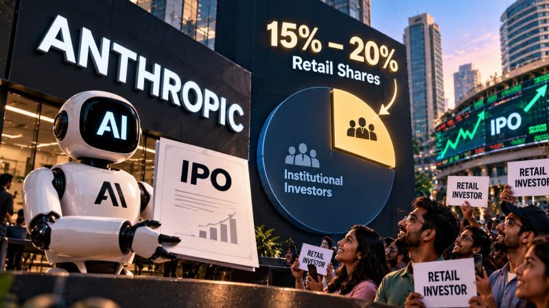 Anthropic Weighs Reserving 15% to 20% of IPO Shares for Retail Investors