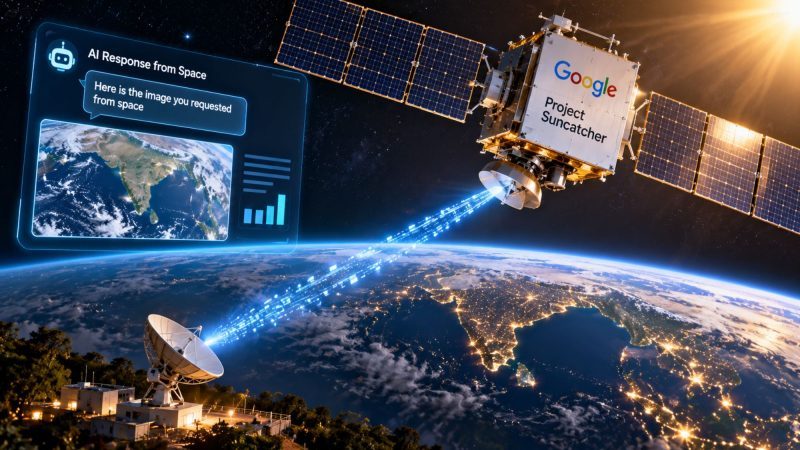 Google’s Project Suncatcher Gets First Successful AI Response From Space