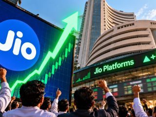 Jio Platforms Shares Jump 5% on Day Two After Rising 27% on Debut
