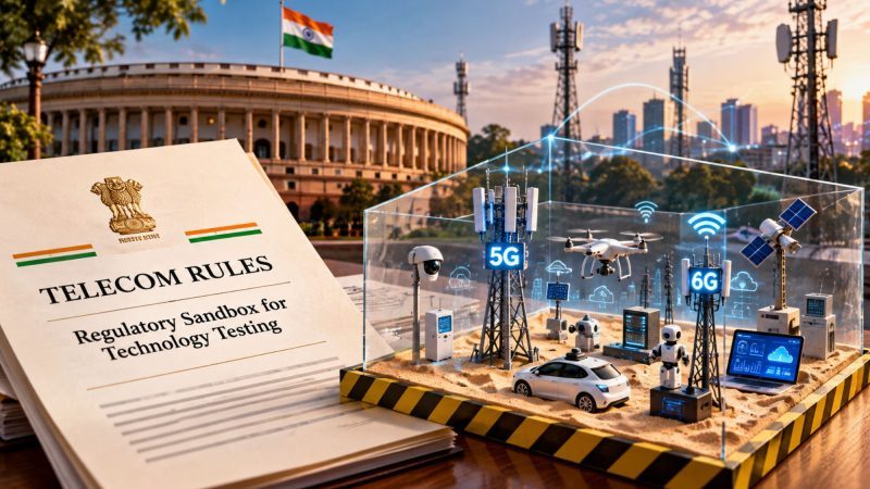 India Issues Telecom Rules Creating Regulatory Sandbox for Technology Testing