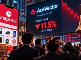Snapdeal Parent AceVector IPO Lists at 11.5% Discount