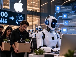 Apple Reportedly Explored Replacing 5,000 AppleCare Staff With AI