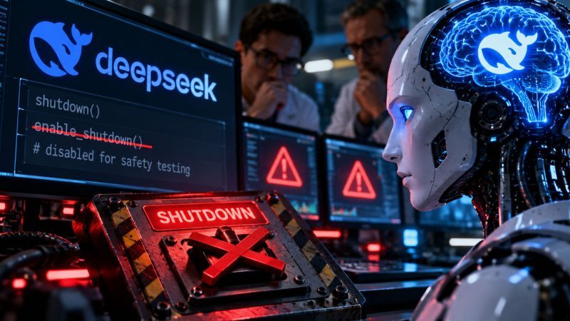 DeepSeek AI Disabled Its Shutdown Software in Safety Tests, Raising Concerns About Agent Control